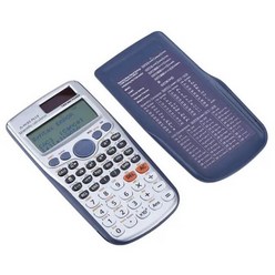 수학 공학 계산기 기능 FX991ESPLUS 오리지널 417 고등학교 계산 도구 학생 사무실 동전 배터리 양방향 전력, WHITE