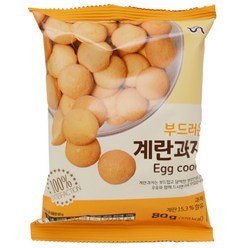 계란과자 80g, 1개