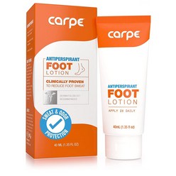 Carpe Antiperspirant Foot Lotion 카르페 땀 억제 발 땀 방지 풋 로션 40ml