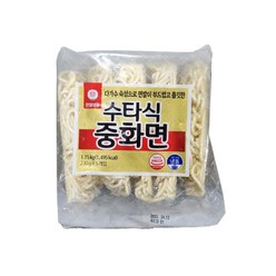 천일냉동 수타식 중화면 1.15kg(230gx5개) / 냉동 중화면사리, 송똘이네 1