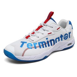 새로운 프로 배드민턴 신발 미끄럼 방지 테니스 신발 경량 배드민턴 신발 남자 배구 운동화 대형 35-47