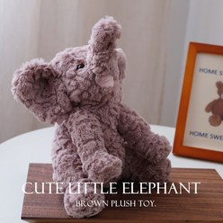 코끼리 인형 피규어 장난감 선물 20cm, 1번 20cm