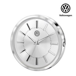 폭스바겐 차량용 클립 앤 접착식 시계 VW-TIG-SV, 1개