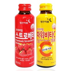 영진 프리미엄 스트로베리 파워비타C 1500 120ml X 10병, 10개