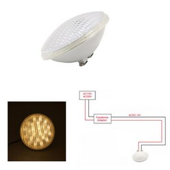 젝터 LED 조명 후미등 18W 36W 54W 12V PAR 56 RGB 스포트라이트 전조등 화이트 쿨, [03] Warm White, [03] 36W