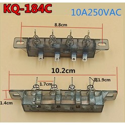 히터부품 전기 히터 부품 4 키 버튼 스위치 KQ-143C 250V 10A