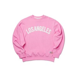 호텔세리토스 Los Angeles Washing Sweat-shirt [Pink]