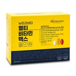 뉴트라비타 멀티비타민맥스 올인원, 30포, 2050mg, 1개