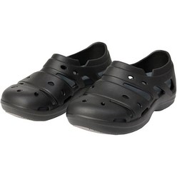 다이와 크록스 낚시 샌들 신발 남성 여성 공용 크룩스 DL-1481, LL, 블랙