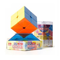 SK토이즈 코코 큐브 퍼즐 2x2 (고급형) 큐브 퍼즐 큐브장난감 퍼즐완구 큐브퍼즐, 상세페이지 참조