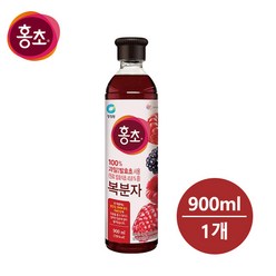 청정원 홍초 복분자 900mLx1개/과일발효초, 1개, 900ml