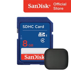 샌디스크 SD카드 CLASS4 카메라 네비게이션 메모리 / 메모리 보관 케이스, 8GB
