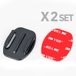 고프로 히어로 액션캠 평면 접착 마운트 X2, 상세정보참조, 1개