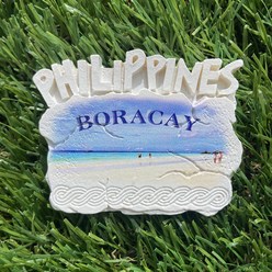 필리핀 마그넷 세부 보라카이 보홀 마닐라 동남아 세계 냉장고자석 마그네틱 여행자석 기념품, 9.보라카이 화이트비치