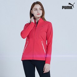 [이월] [PUMA] 푸마 발수 트리코트 여성 자켓 레드