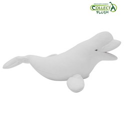 컬렉타 플러시 벨루가 해양동물 모형 봉제 인형