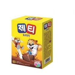 제티 초코렛맛 80T 1박스, 80T x 1개