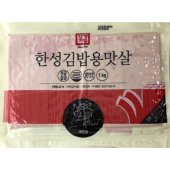 한성김밥용맛살 1kg 김밥용 반찬 분식집 게살 커트 세절 절단, 1개