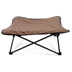 강아지 캠핑 의자 텐트 해먹 방석 접이식 로우체어, M브라운(캠핑의자)