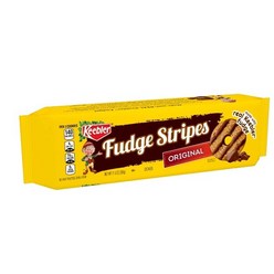 [미국직배송]키블러 퍼지 스트라이프 쿠키 325g/Keebler Fudge Stripes Original Cookies, 325g, 1개