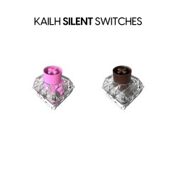 Kailh Switch 저소음 스위치 3pin / 카일 스위치 3핀 10EA, 저소음 갈축