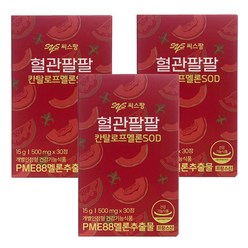 씨스팡 SALE 혈관팔팔 30정 X 3통 PME88 비타민 멜론SOD, 1개