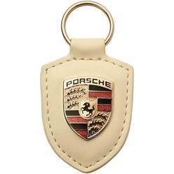 포르쉐 정품 키링 키홀더 베이지 독일 배송 Porsche 911 박스터 Panamera, 1개