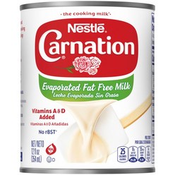 Nestle 네슬레 카네이션 무지방 무가당연유 354mLx6캔