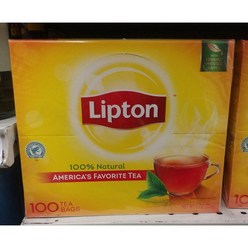 Lipton 100% Natural 립톤 100% 내추럴 립톤티 100티백 8oz(226g) 2개