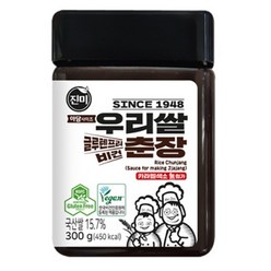 진미 우리쌀 춘장, 6개, 300g