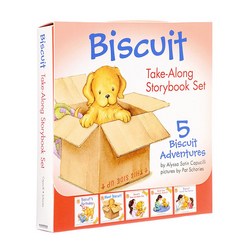 HarperCollins Publishers (영어원서) Biscuit Take-Along Storybook Set 픽쳐리더스 5종 Box (Paperback)(CD없음)