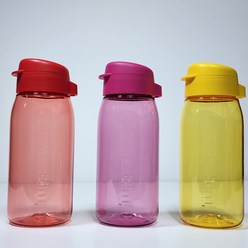 타파웨어 에코 크리스탈 물통 550ml 1P (색상 선택), 1개, 핑크