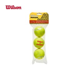 윌슨 wilson 미니언즈 연습용 테니스공 3개 훈련공 테니스볼 레슨용볼, 01.Stage2 감압 50% 1봉, 1개