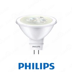 필립스 LED MR-16 3W 전구색, 1개