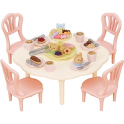 실바니안 패밀리 가구 스위트 파티 세트 식탁 의자 카-426 에포크3월발매, 세트개