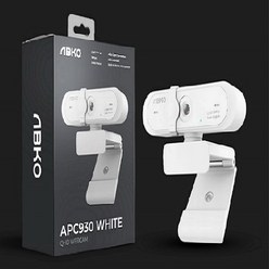 앱코 APC930 QHD 웹캠/화상카메라, 화이트, APC930 QHD/9302