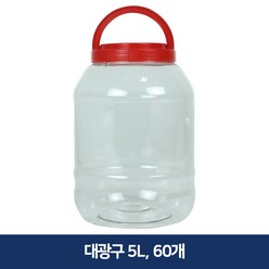 형창플라스틱 대광구 5L 60개, 1개