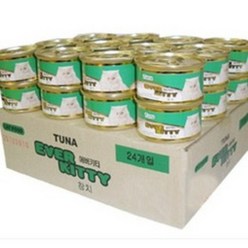 에버키티 BOX 고양이캔 80G 캔, 1box, 참치&닭고기