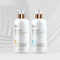 박준 탈모 증상 완화 남성용/여성용 탈모샴푸 500ml 2개, 여성용 2개