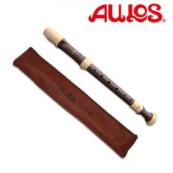 AULOS 아울로스 리코더 702BW-G 소프라노 저먼식 우드브라운 고급 리코더, 1개