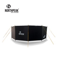 [노스피크] 윈드브레이크 블랙 NOPK WINDBREAK 방풍효과 감성캠핑 / 스트링 보라색