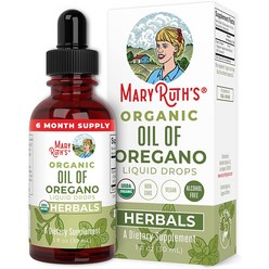 천연 항생제 천연유기농 올리브함유 Herbal Blend with Organic 오레가노오일 엑스트라버진 1 Fl Oz, 30ml, 1개
