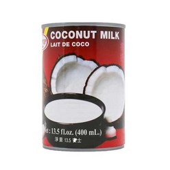 Teptip Coconut Milk Can 코코넛 밀크 캔, 400ml, 1개