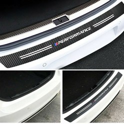 BMW M 퍼포먼스 트렁크 도어 스크래치 방지 카본데칼 스티커 BMW 7시리즈, 대형