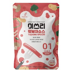 미쓰리 떡볶이 소스, 떡볶이소스(01순한맛 100g), 1개