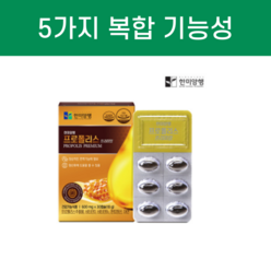 한미양행 프로폴리스 프리미엄 1박스 600mg x 30캡슐(1개월분), 1개