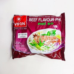 베트남 비폰 포보 60g 소고기 쌀국수 라면 Phở Bò, 단품