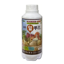 (주)대유 대유알뿌리 500ml 마늘비료 양파비료 감자비료 고구마비료 생강비료 당근비료 구근비대 뿌리비대제 식물영양제, 대유알뿌리500ml x 20병, 1개