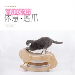 고양이 흔들의자 스크래처 소파 스크래치보드 요람의자 소파보호 스크래치 장 Esyuse 증정, 보드형