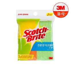 3M [3M]아크릴사 수세미 2입(일반세척용), 단품, 1개